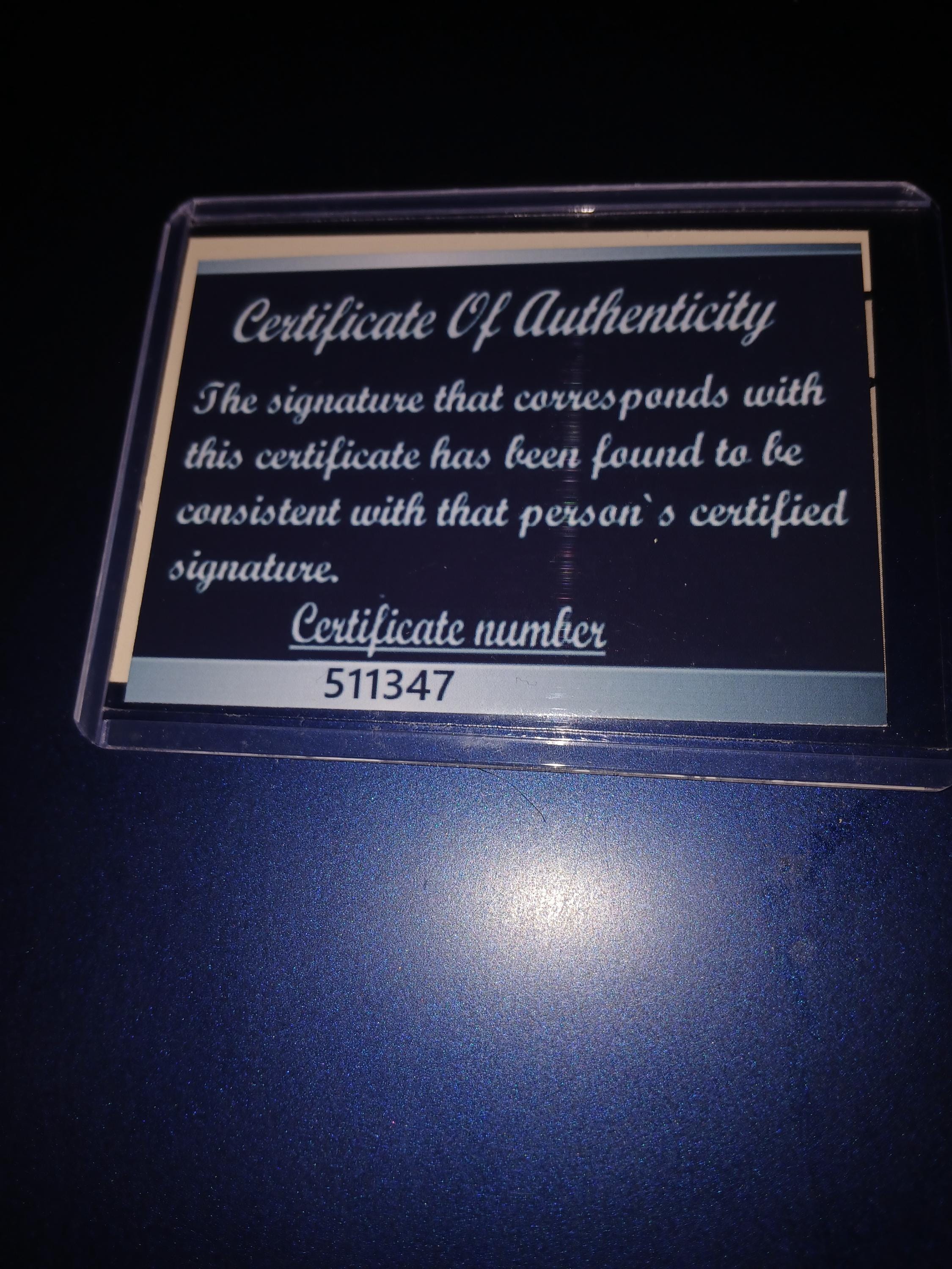 スターウォーズ　直筆サイン　ヨーダ　フランク・オズ氏 スターウォーズ 直筆サイン ヨーダ フランク・オズ氏の通販 by