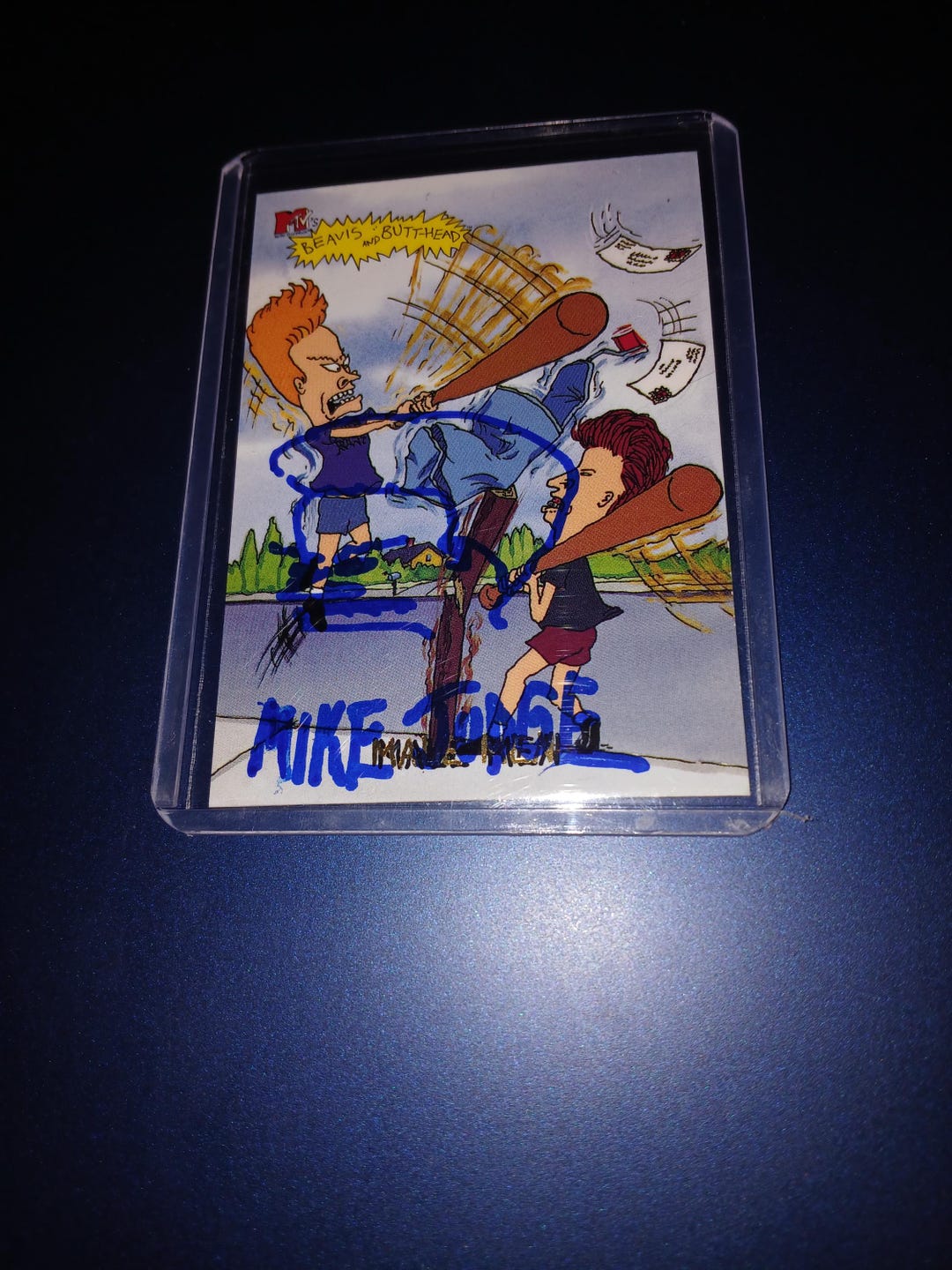 Mike Judge Autographed Beavis & Butthead Card With Coa - Etsy