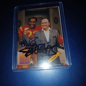O.J. Carte dédicacée par Bob Hope, Simpson et Bob Hope