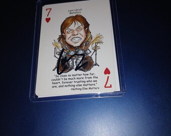 メタリカ 直筆サイン入り ブラックアルバム ビニール - ジェイムズ