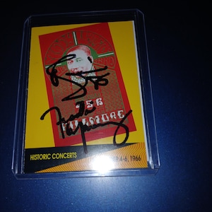 Freddie mercury autograph - Etsy 日本