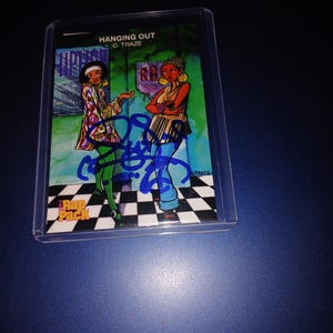 Gesigneerde promo van Lisa Left Eye Lopez met coa