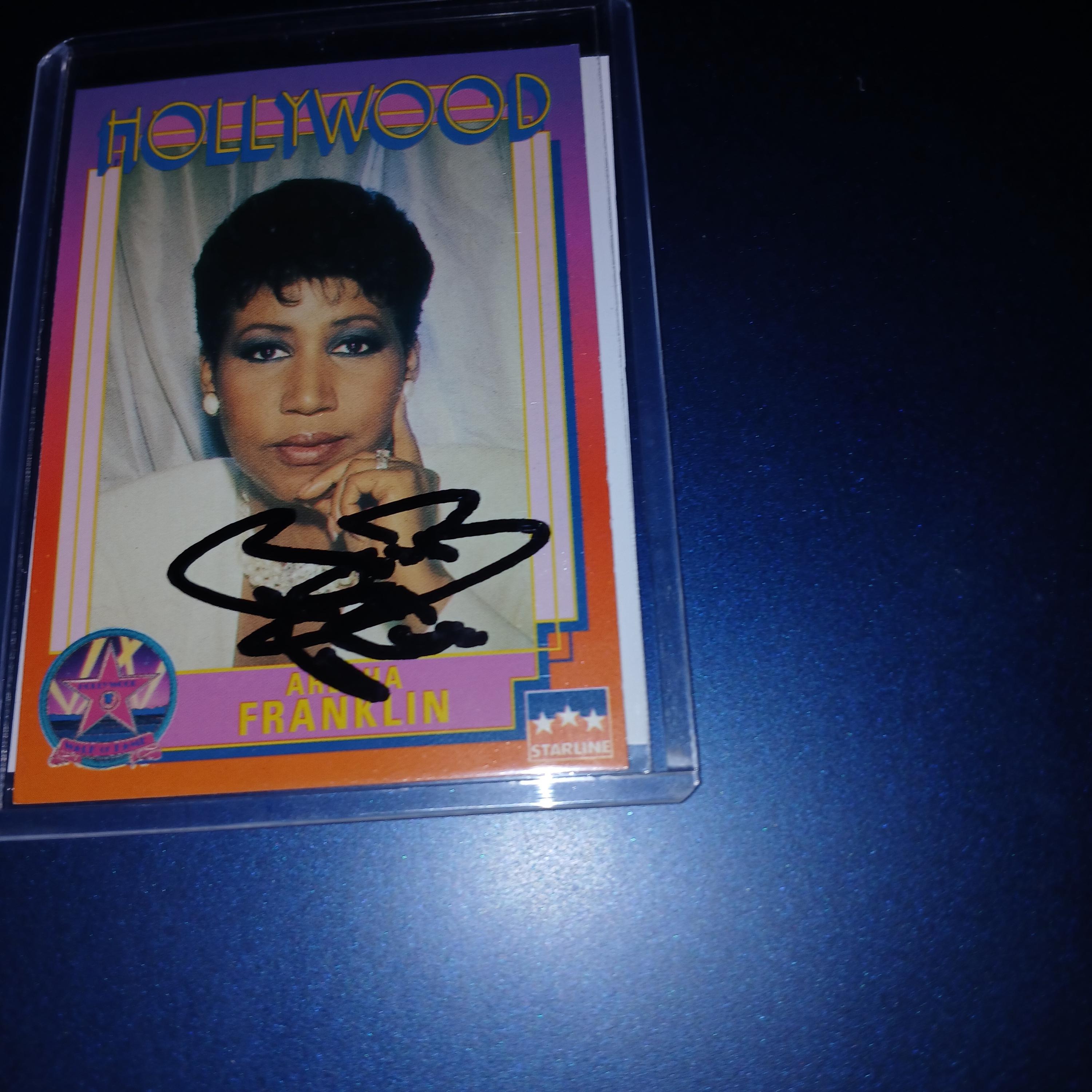 Aretha Franklin Autograph - Etsy