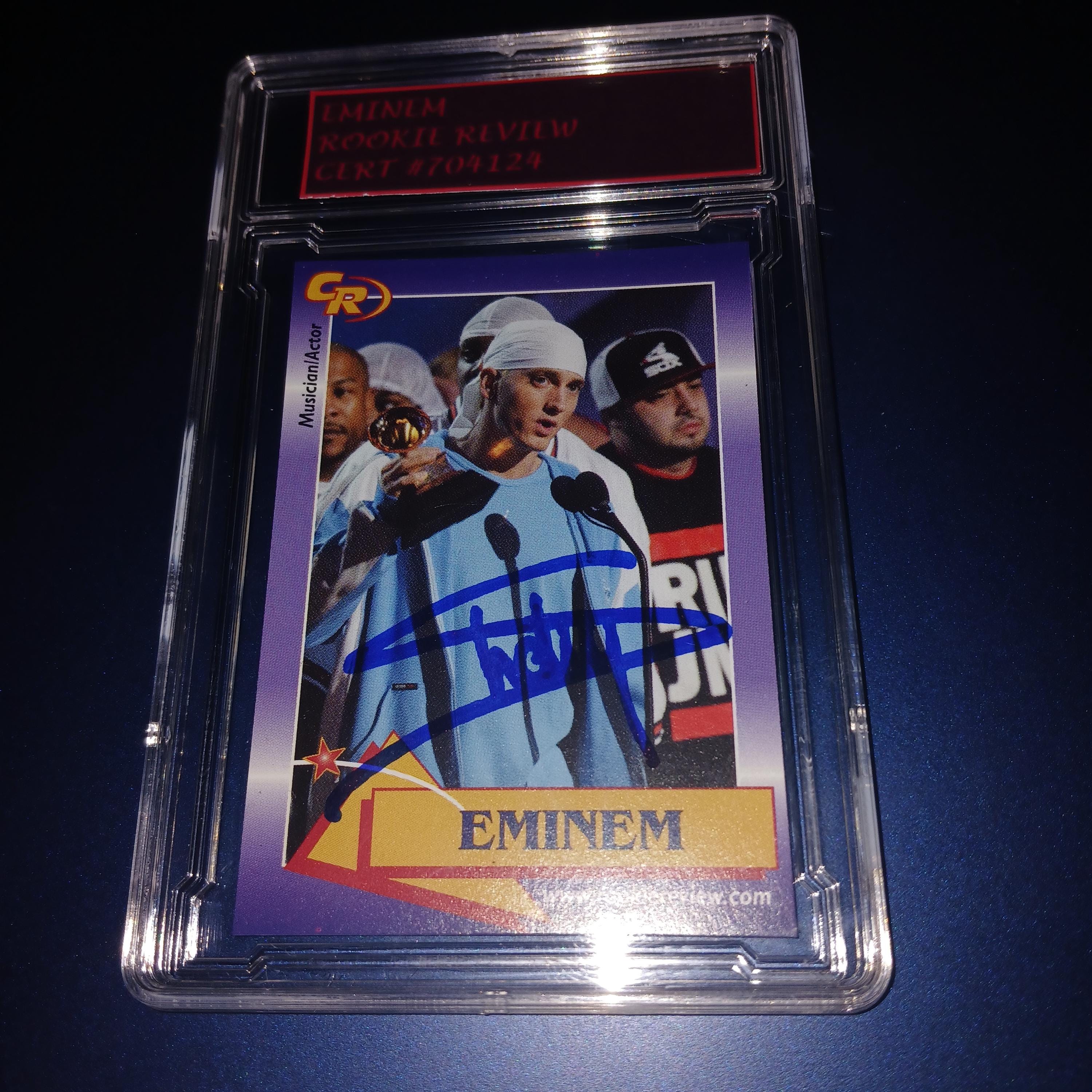 エミネム　直筆サインPhoto Eminem ~ Signed Autographed Original Drawing from 2000 
