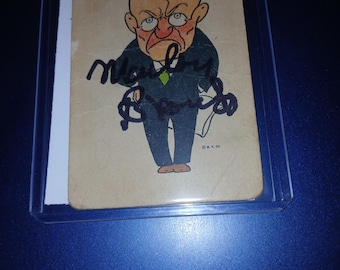 ドナルド・トランプの直筆サインカード（証明書付き） - Etsy 日本