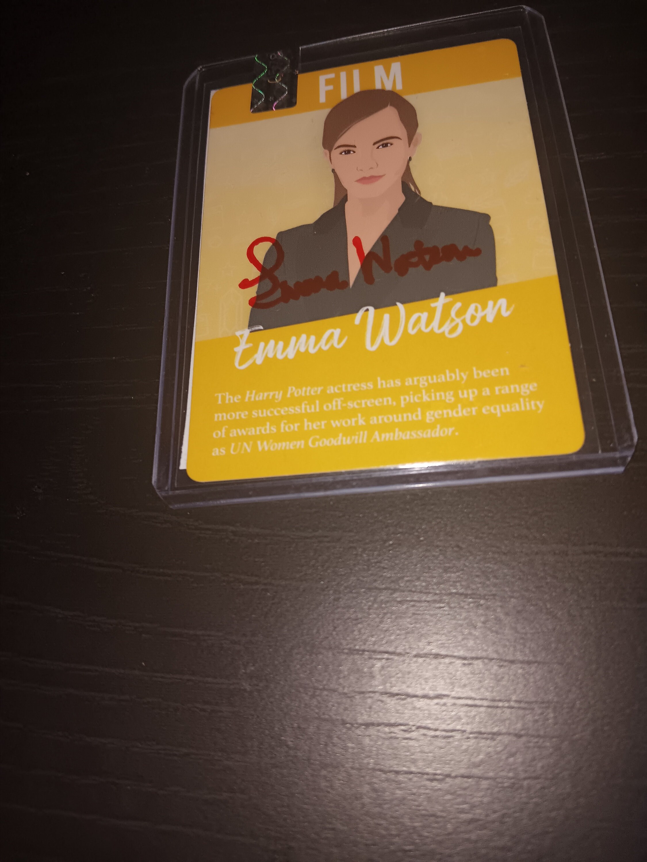 Dédicacé Signé Funko Pop 247 Emma Watson La Belle et la Bête Disney  Exclusif COA -  France