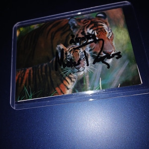 Mr. Roger&#39;s autographed  card with coa