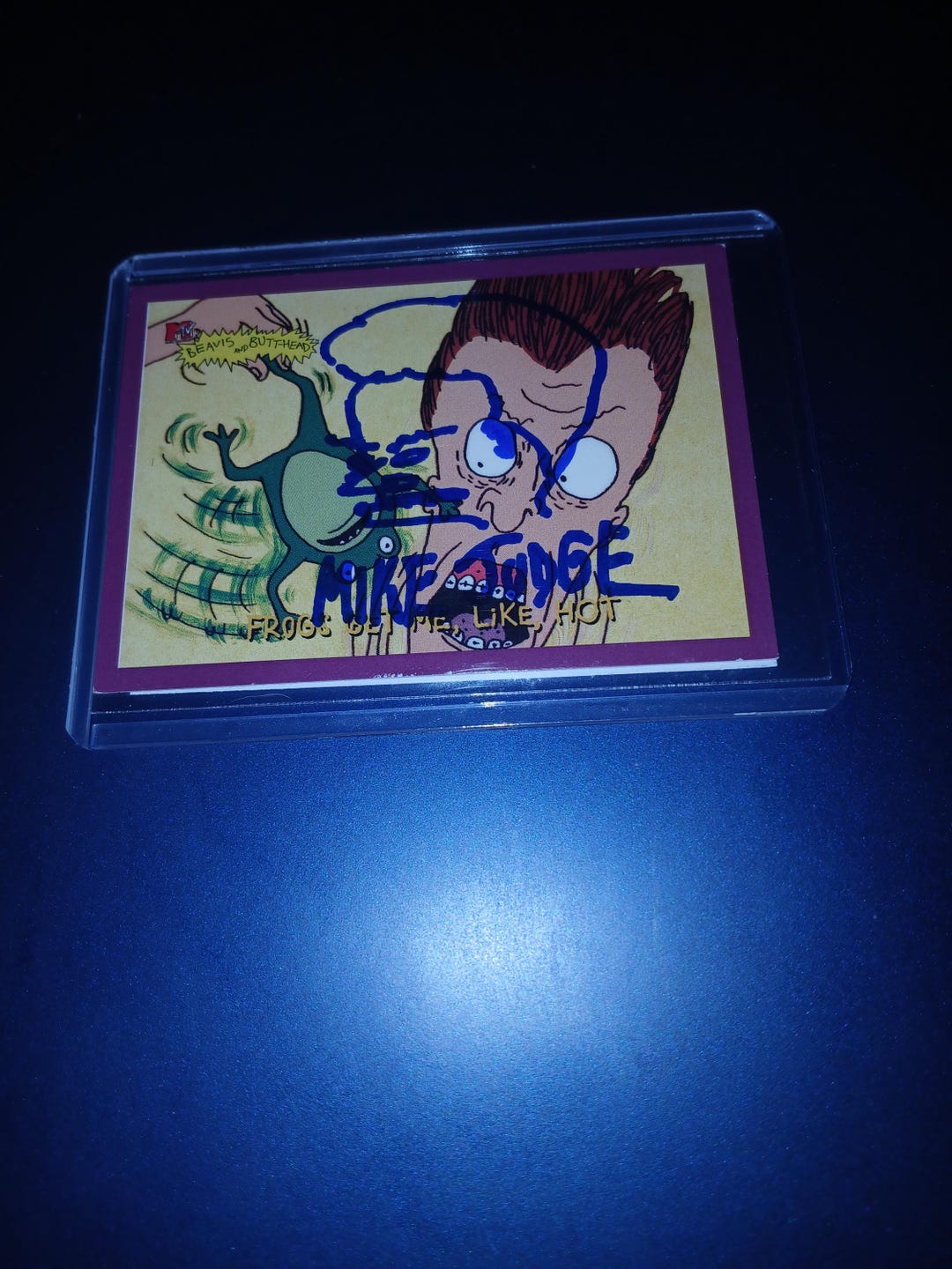 Mike Judge Autographed Beavis & Butthead Card With Coa - Etsy