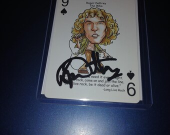 ロジャー・ダルトリー 直筆サインカード（コアラ付き） - Etsy 日本