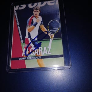 カルロス・アルカラスのサインとCOA - Etsy 日本