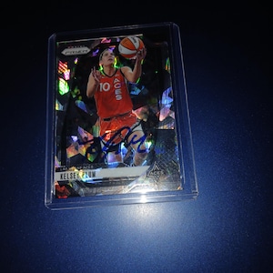 Kelsey Plum autographed card with coa