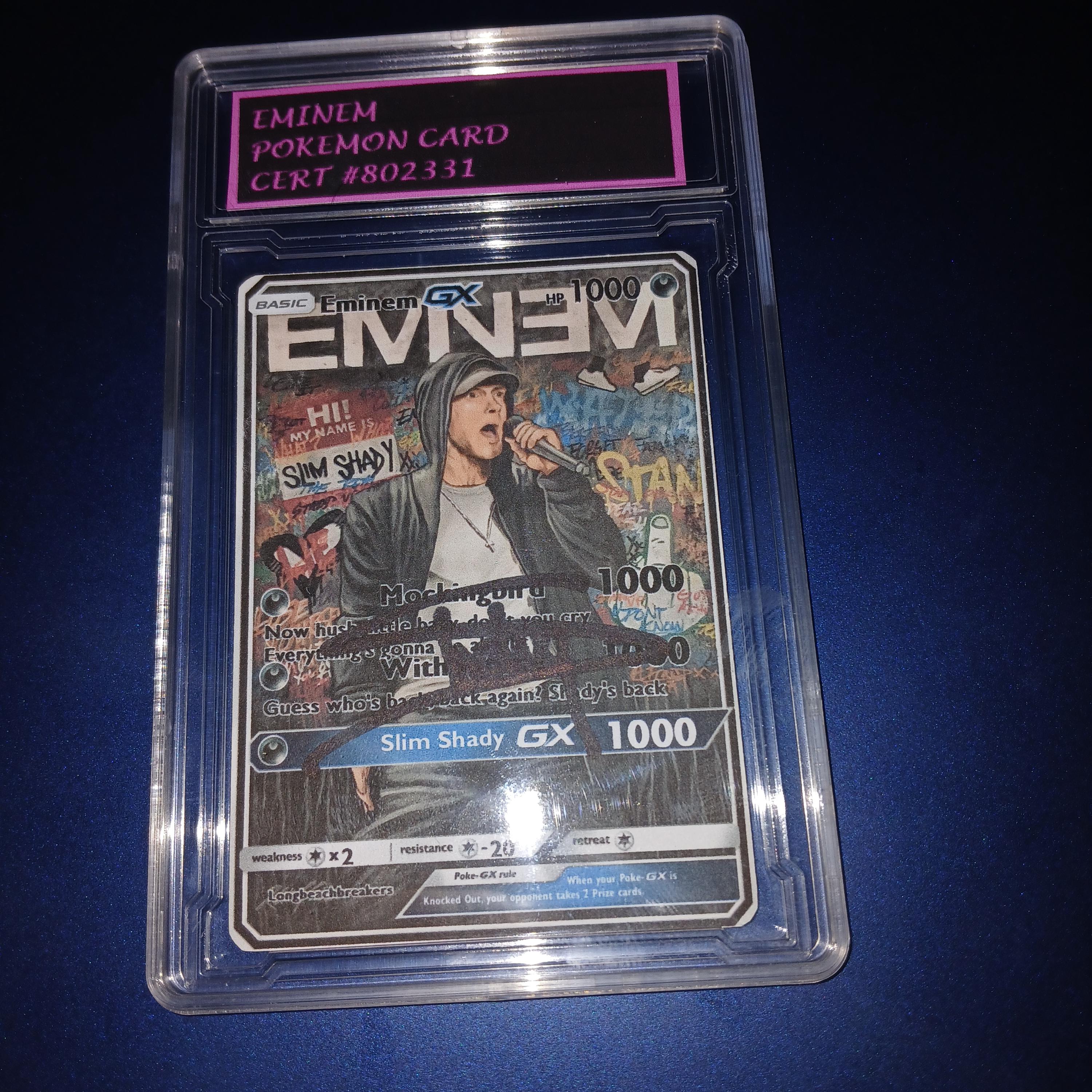 EMINEM 直筆サイン入りフォトフレーム　エミネム Sace26f1a313c47cc88bfc0b2c36eb