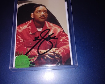 Carta autografata da Will Smith di Men in Black con certificato