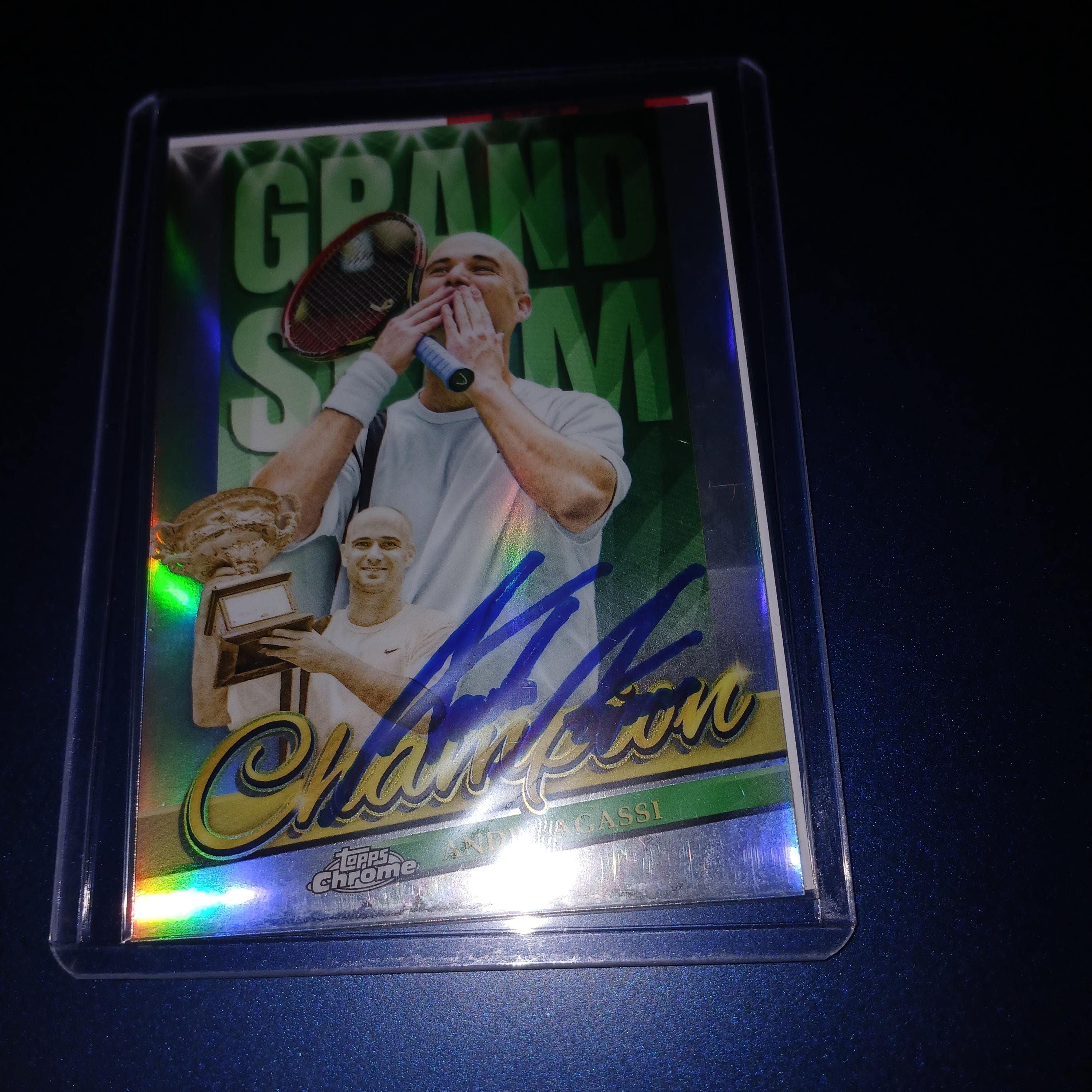 アンドレ・アガシ 直筆サイン入りフォト証明書付きテニス Andre Agassi アンドレ・アガシ 直筆サイン入りフォト証明書付きテニス Andre Agassi