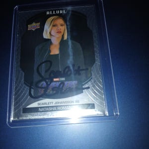Scarlett johansson autograph - Etsy 日本