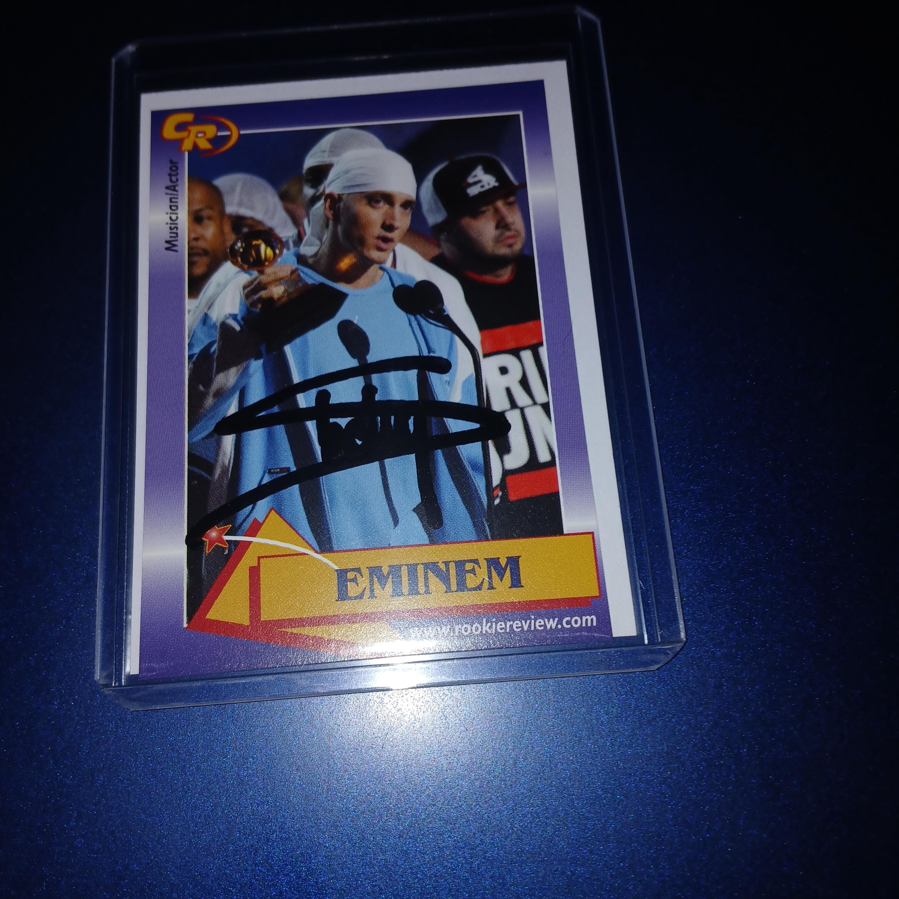 【 SALE】エミネム　直筆サインPhoto EMINEM #1 REPRINT AUTOGRAPHED SIGNED 8X10 PHOTO MAN CAVE
