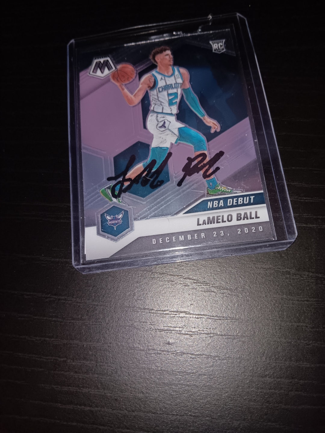 Lamelo Ball Autographed Rookie Card With Coa - Etsy