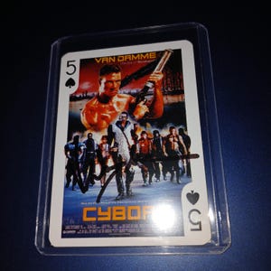 Jean-Claude Van Damme Autographed card with cert