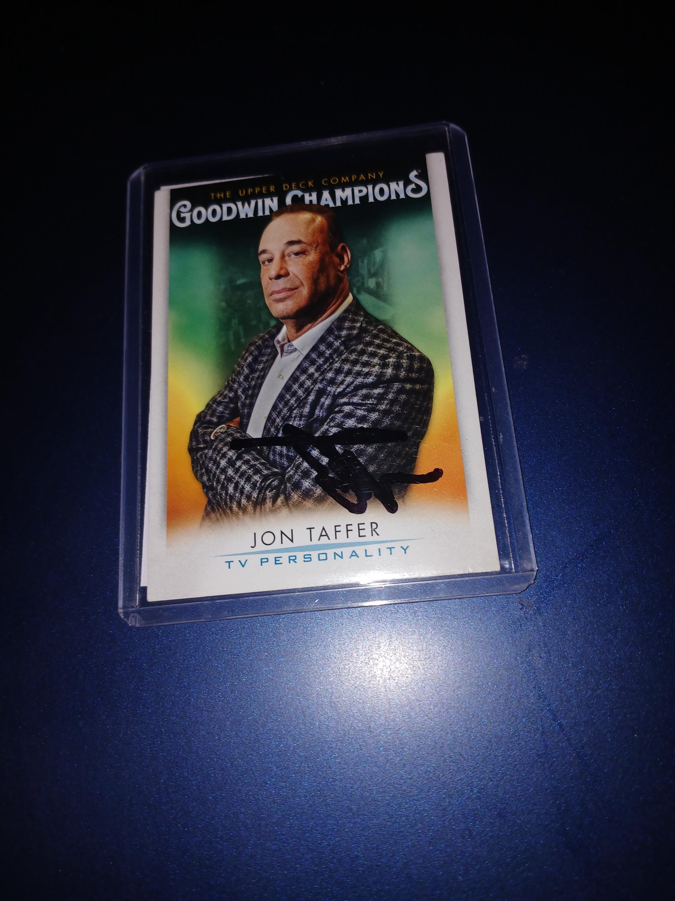 John Taffer Autographed Card With Coa - Etsy, image size:2250x3000