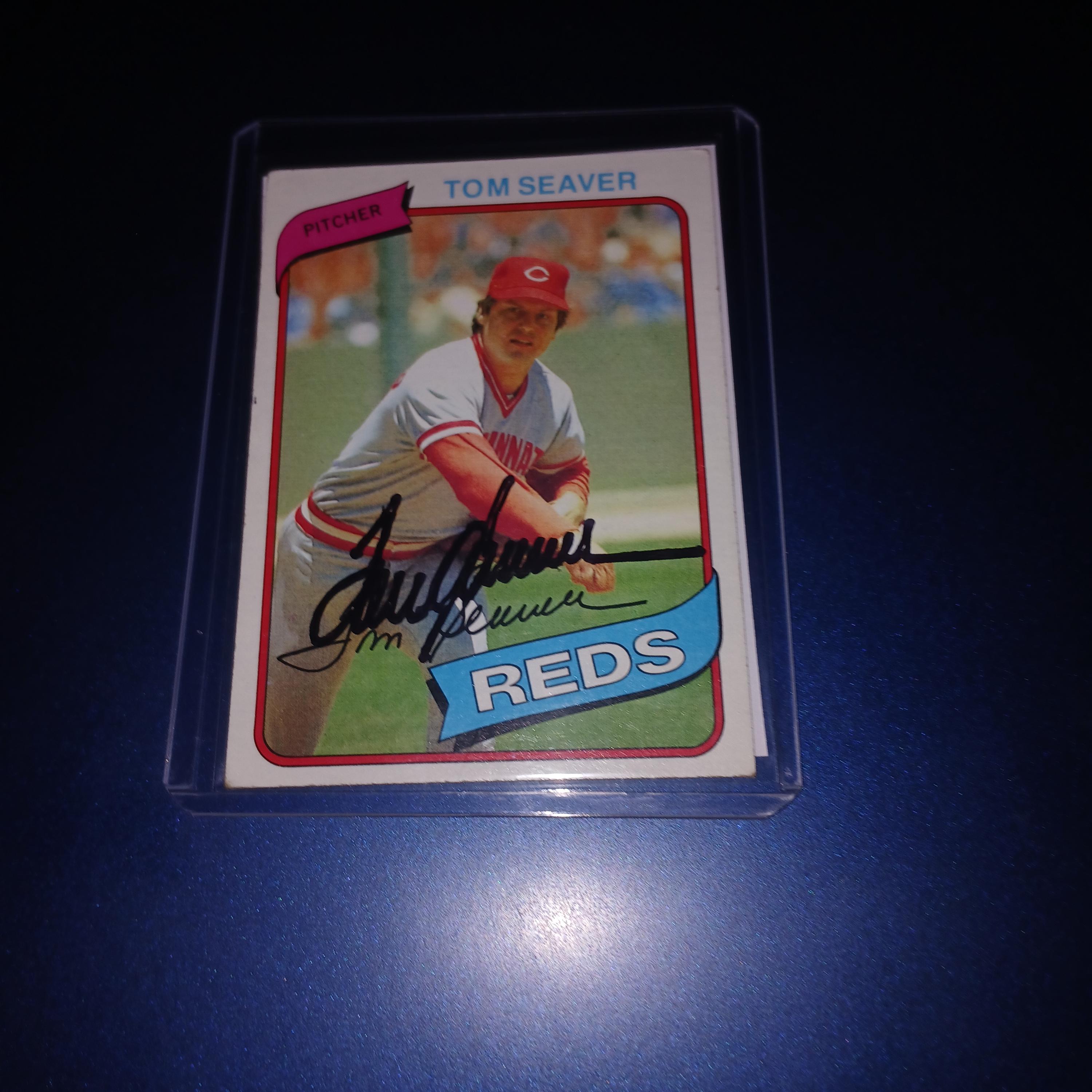 トムシーバー直筆サインカードこれは私￼ トムシーバー直筆サインカードこれは私￼ トムシーバー直筆サイン