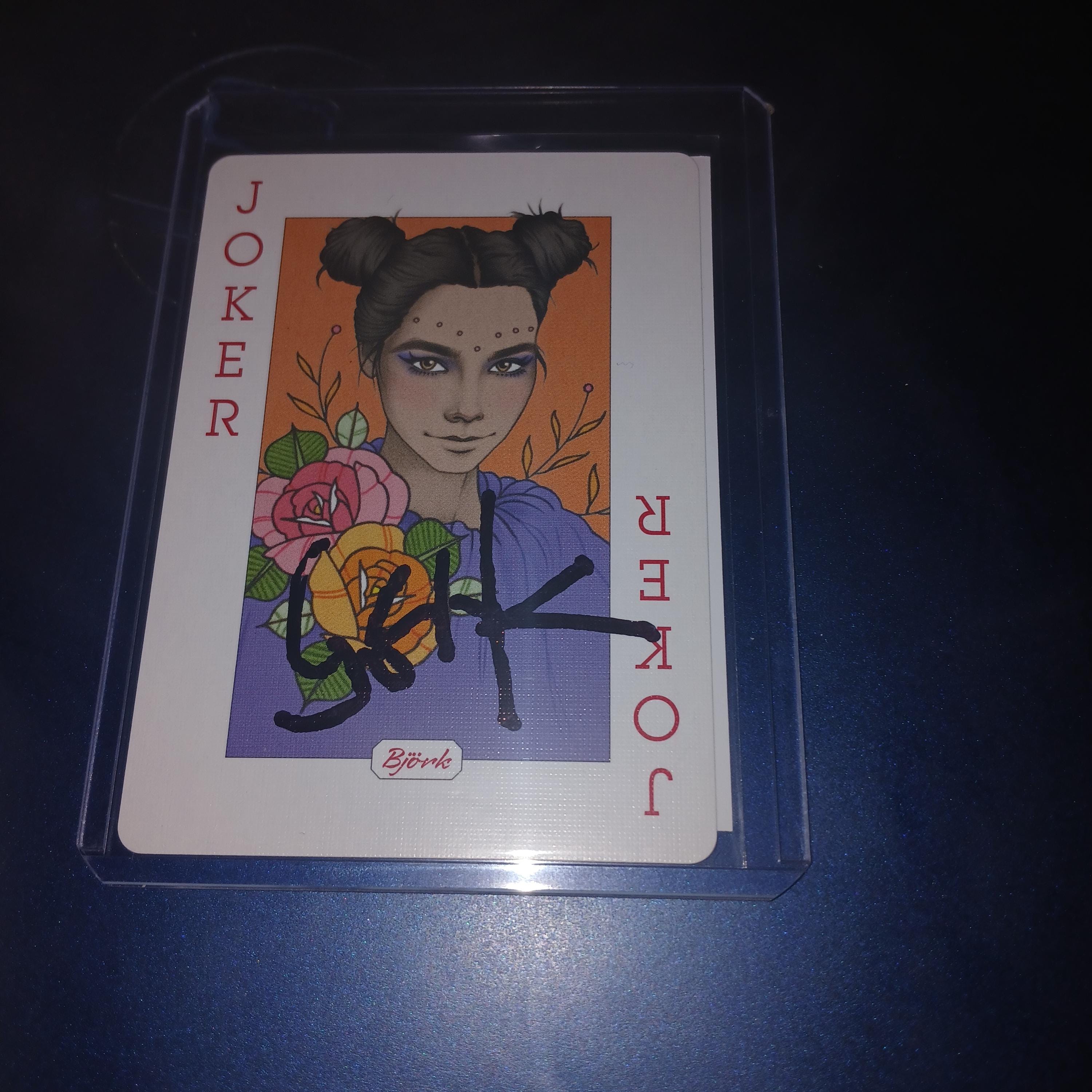 bjork ビョーク直筆サイン Björk ORIGINAL Signed in Person AUTOGRAPH BJORK Björk | #16875168