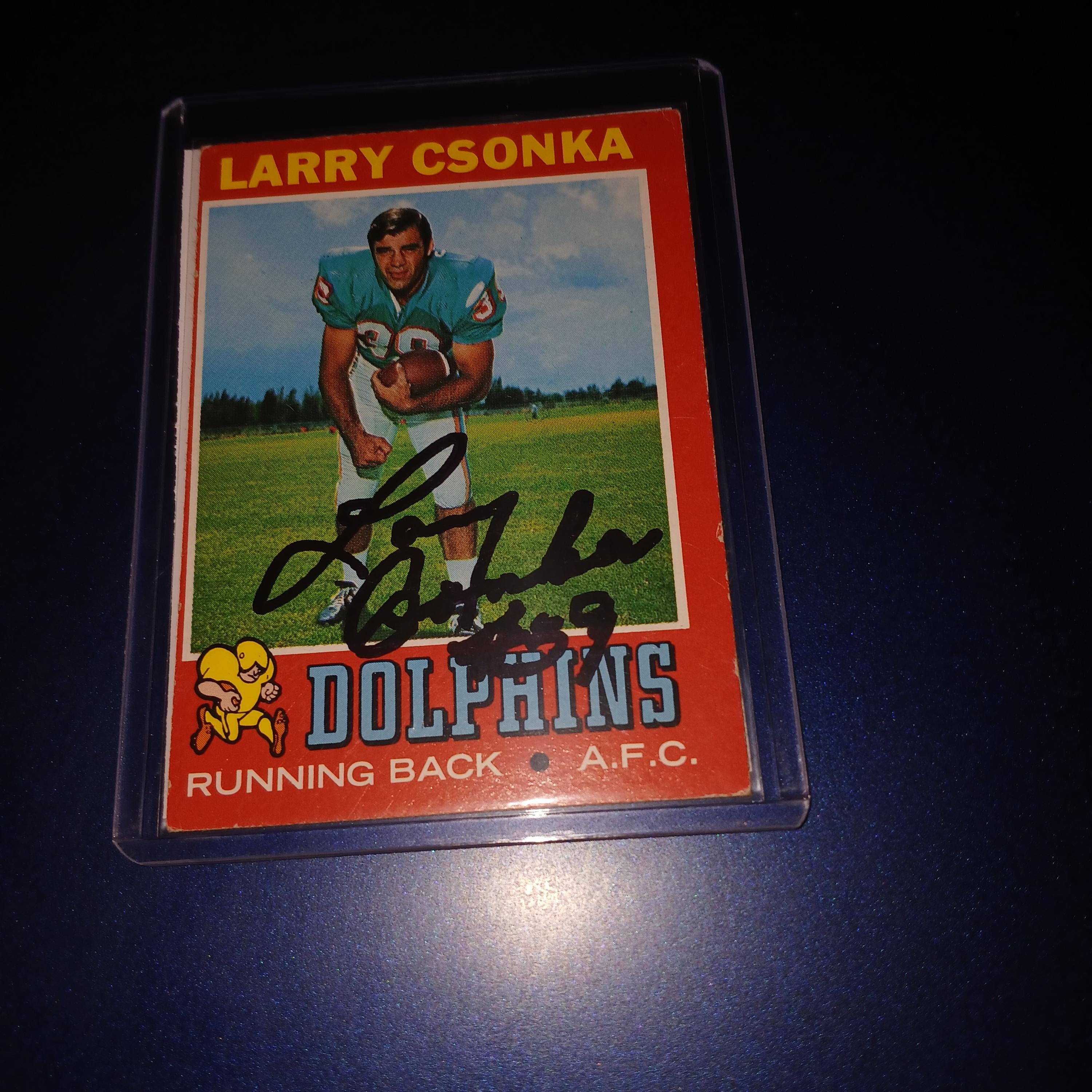 ラリー・ソンカの直筆サイン入りカード、証明書付き - Etsy 日本