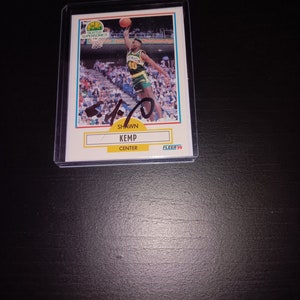 handsignierte Rookie Karte mit Cover