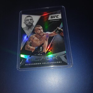 Alexander Volkanovski, UFC signierte Karte mit COA
