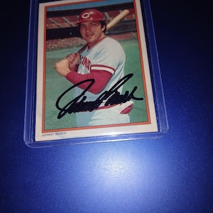 Johnny bench card - Etsy 日本