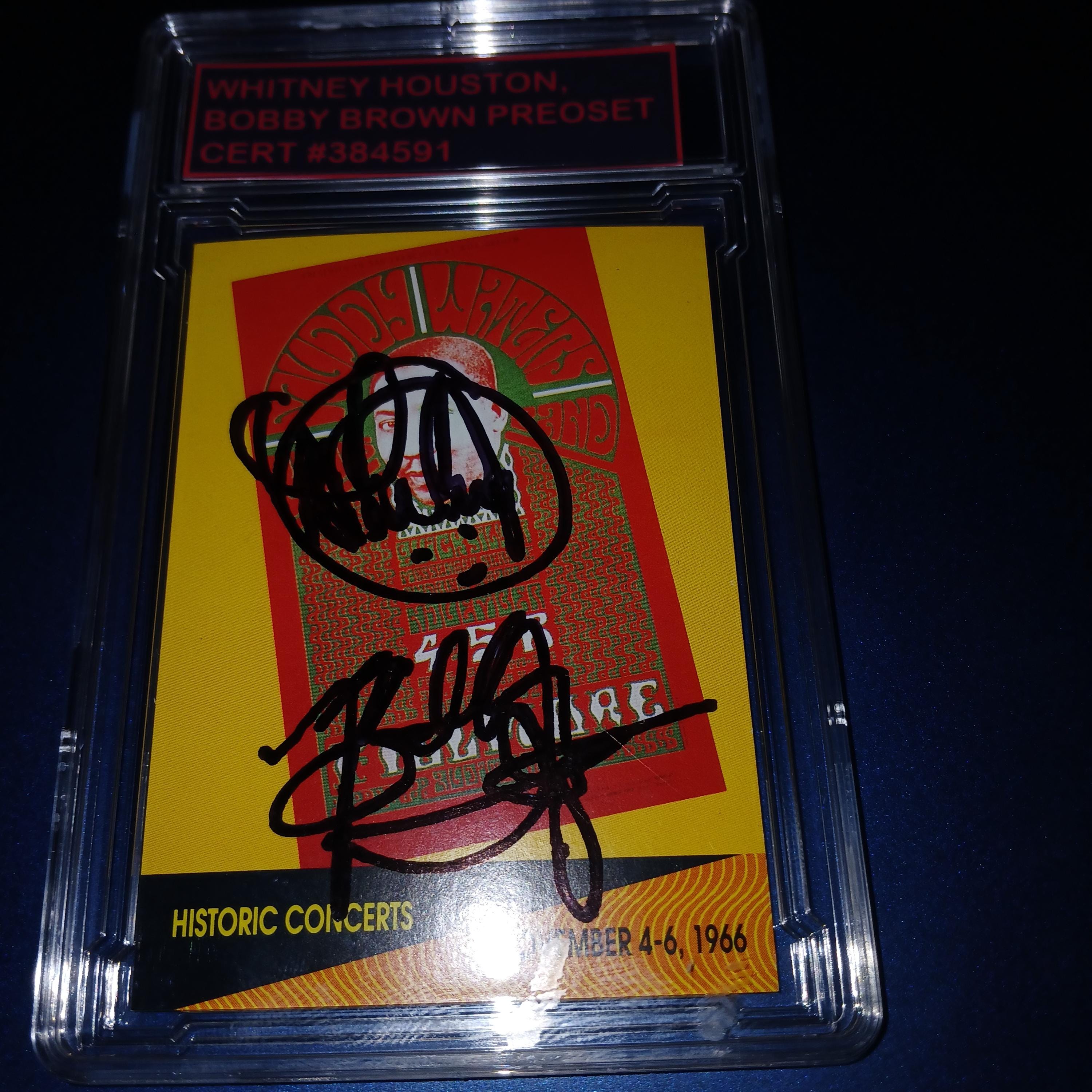 Whitney Houston Autographed - Etsy
