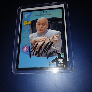 Mike Myers autographed card with Cert