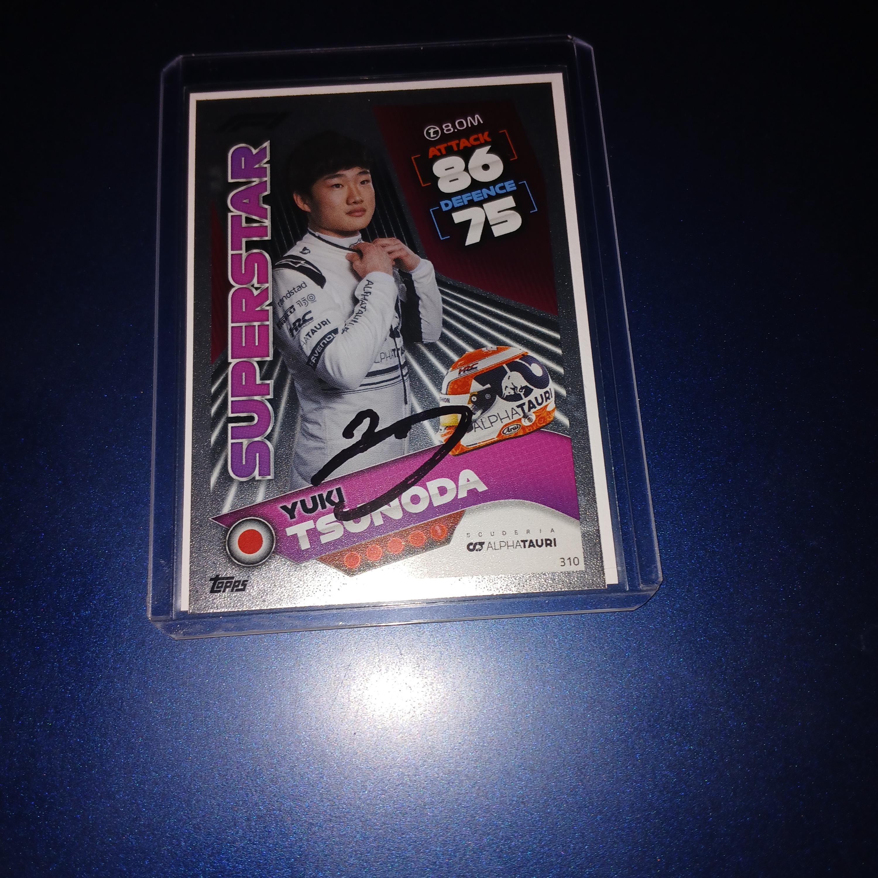 角田裕毅 直筆サインカード（証明書付き） - Etsy 日本