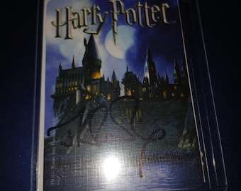 J.K. Rowling autographed card with Cert