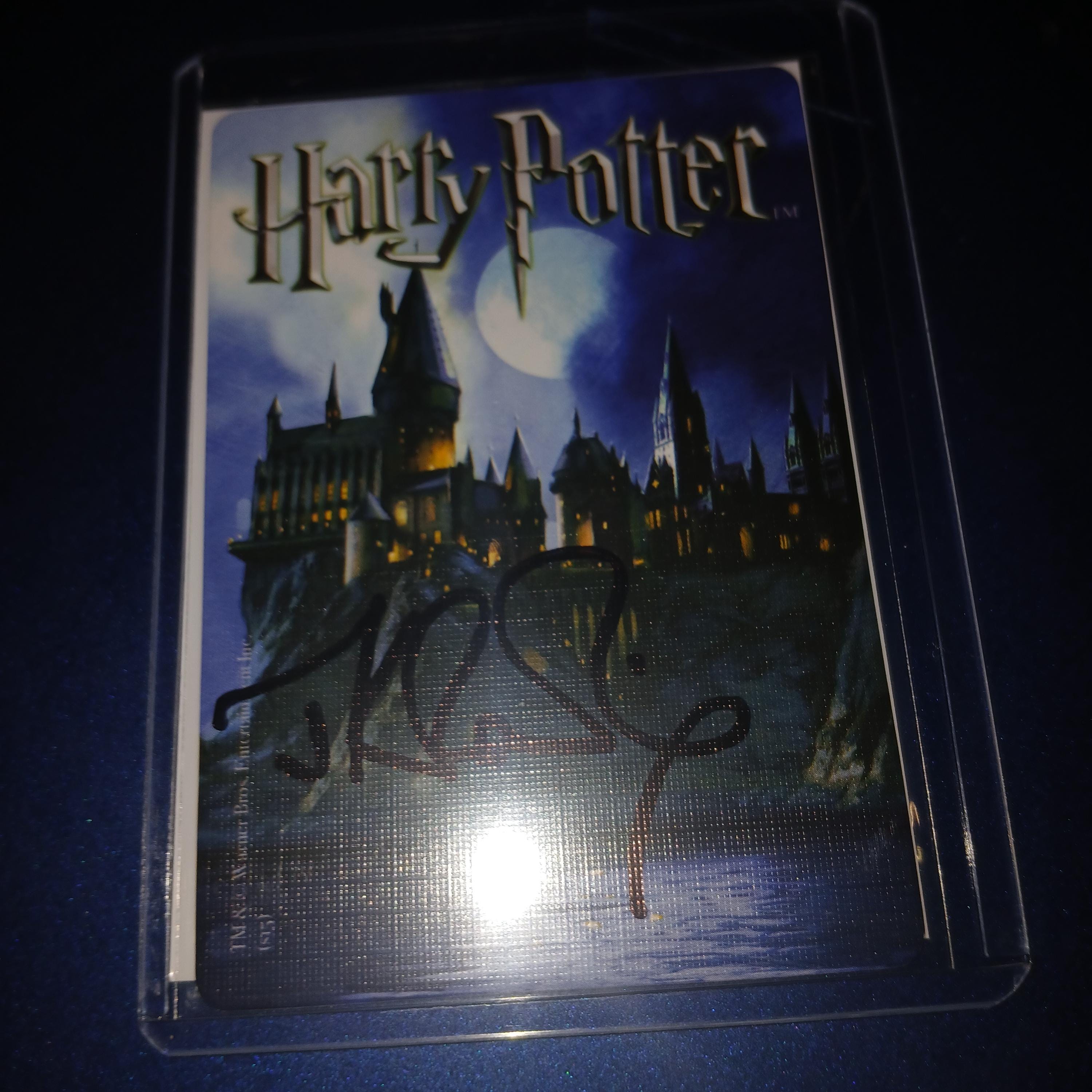 ハリーポッターと不死鳥の騎士団　リーマス・ルーピン　直筆サイン入りカード Jk rowling signed - Etsy 日本