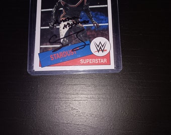 Cody Rhodes  autographed WWE card with coa