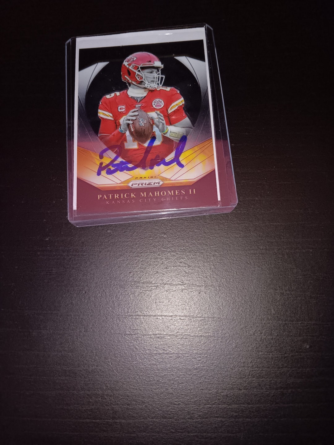 PATRICK MAHOMES signed autographed photo COA Hologram