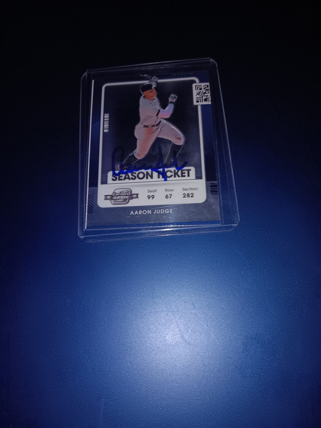 Aaron Judge Autographed Card With Coa - Etsy