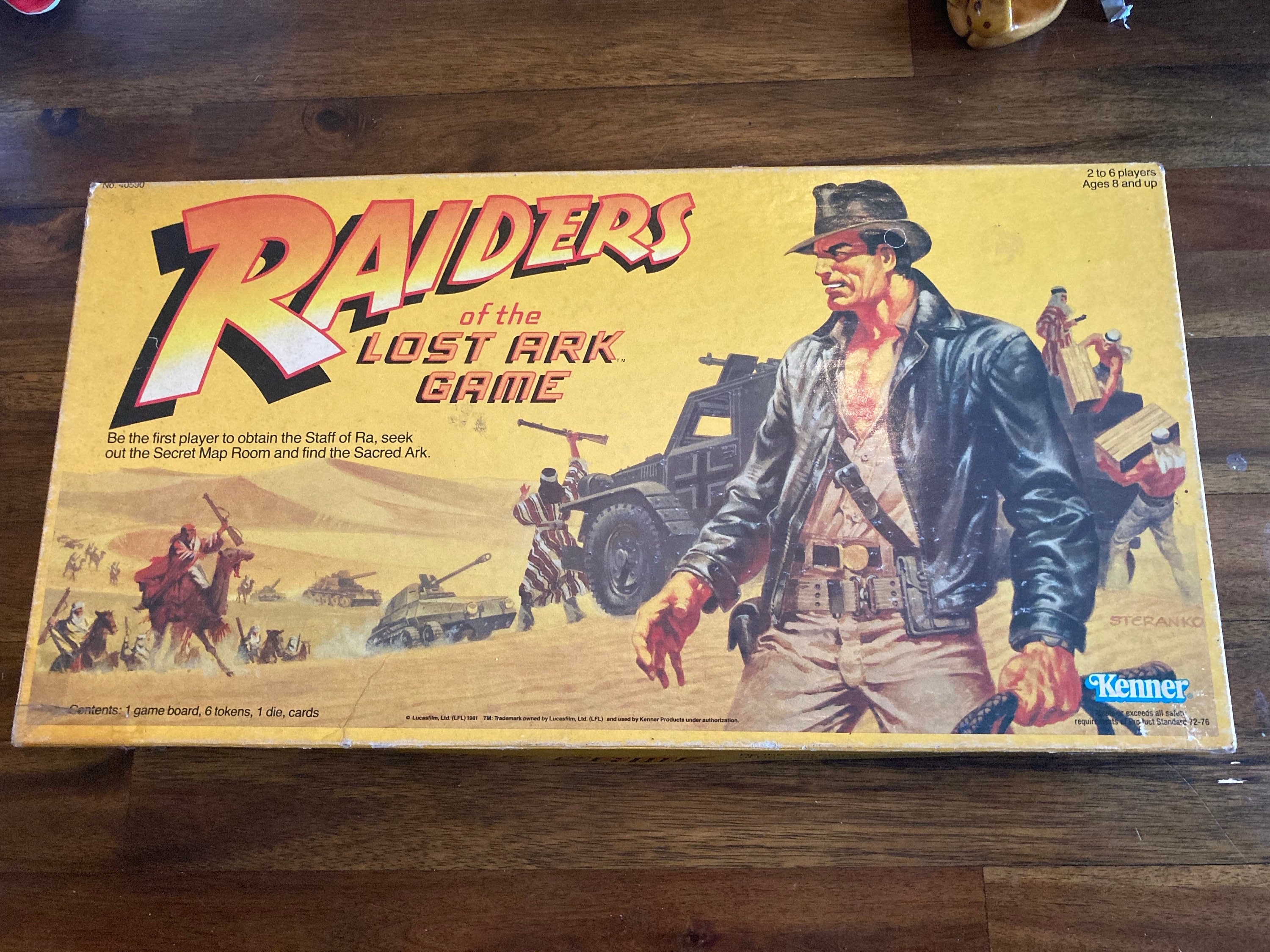 Raiders of the Lost Ark Board Game - Etsy