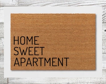 Home Sweet Apartment Doormat, Funny Doormat