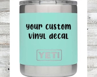 Custom Vinyl Decal, Personalized Car, Laptop, and Window Sticker