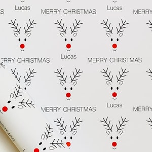 Personalised Christmas Wrapping Paper