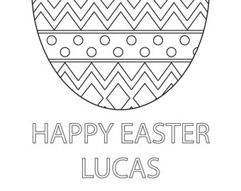 Personalised Easter Wrapping Paper