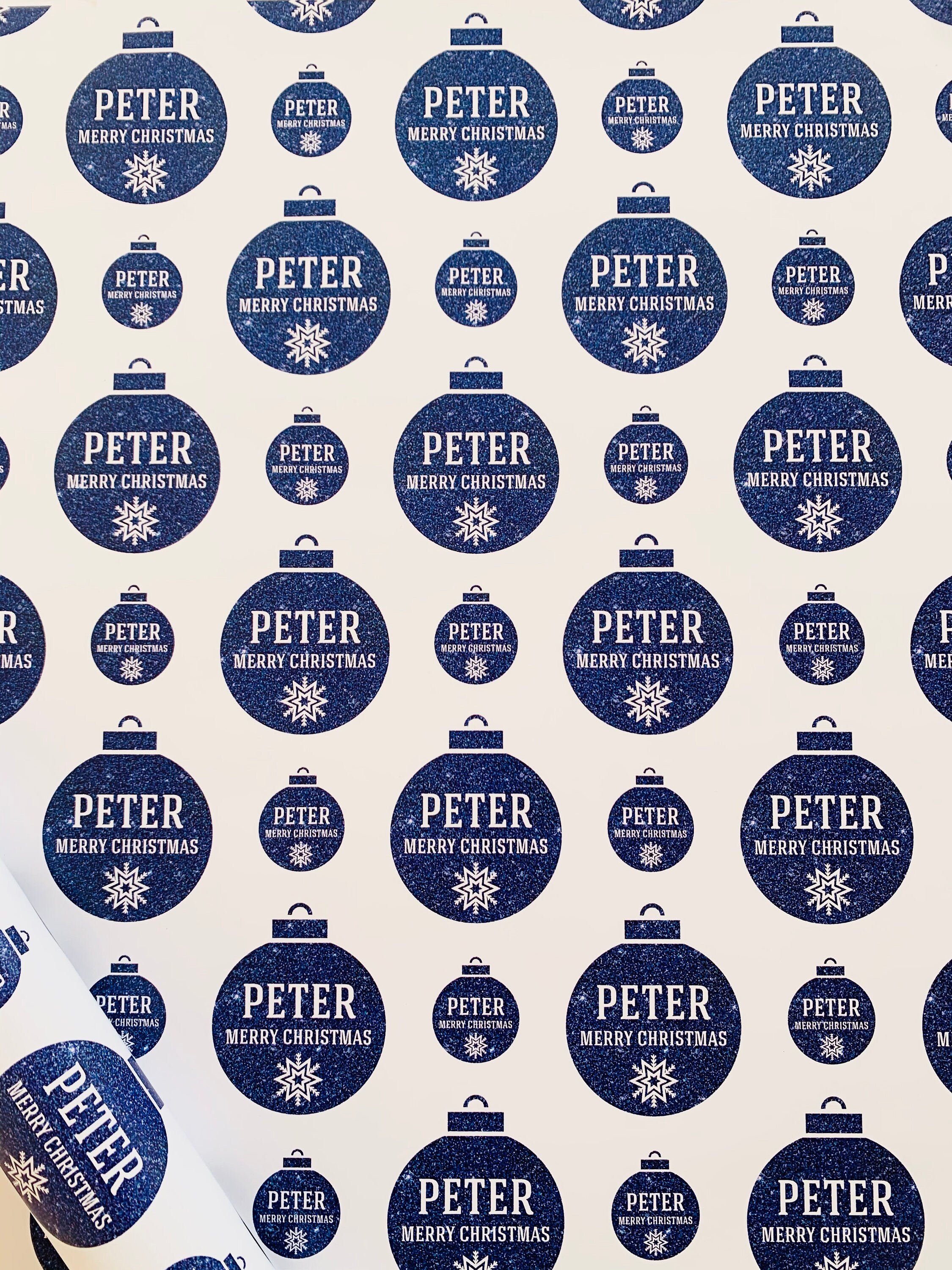 Personalised Christmas Wrapping Paper Etsy Australia