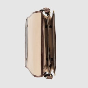 Nero Brown - Double Compartment Messenger - Republic of Florence