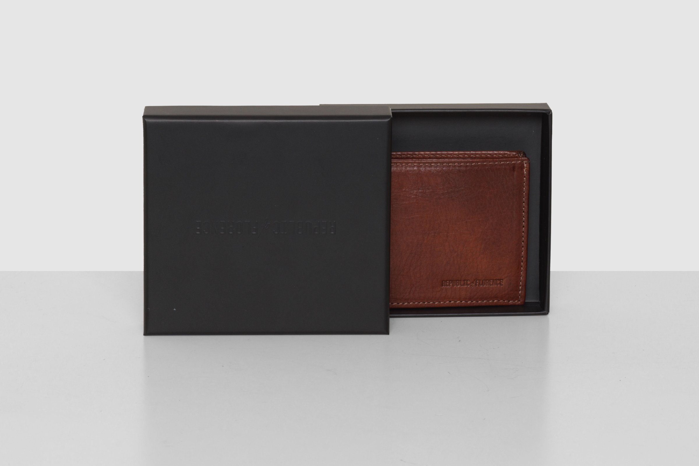 Rossini Brown Trifold Wallet - but,since