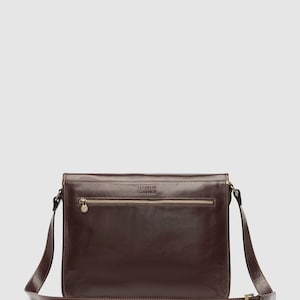 Nero Brown - Double Compartment Messenger - Republic of Florence