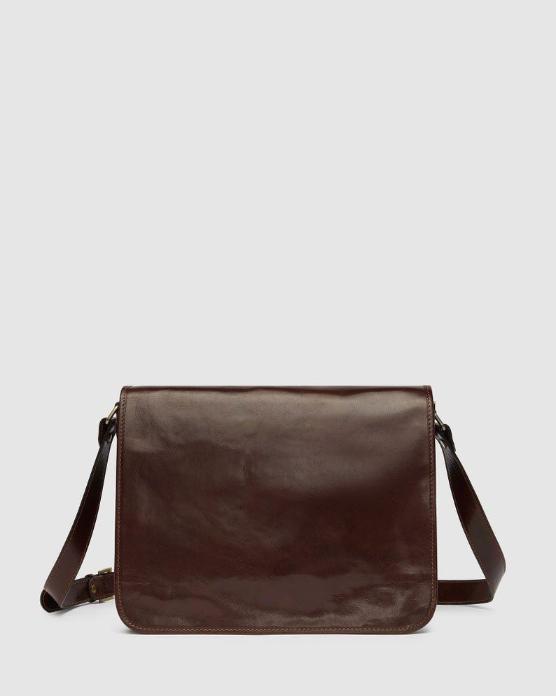 Nero Brown - Messenger double compartiment image 1