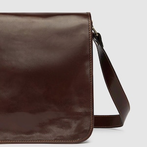 Nero Brown - Double Compartment Messenger - Republic of Florence