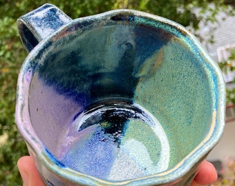Multicolored Mug - Turquoise Clay