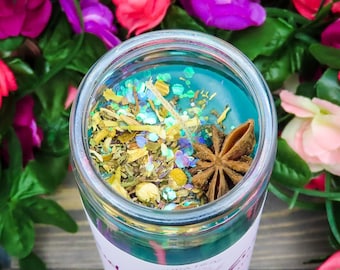 Rich Witch Energy: Intention Candle for Abundance, Prosperity, & Wealth  | 7 Day Ritual Candle | Money Spell Candle